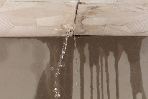 Professional Flood Damage Cleanup technician working in Paxton, MA